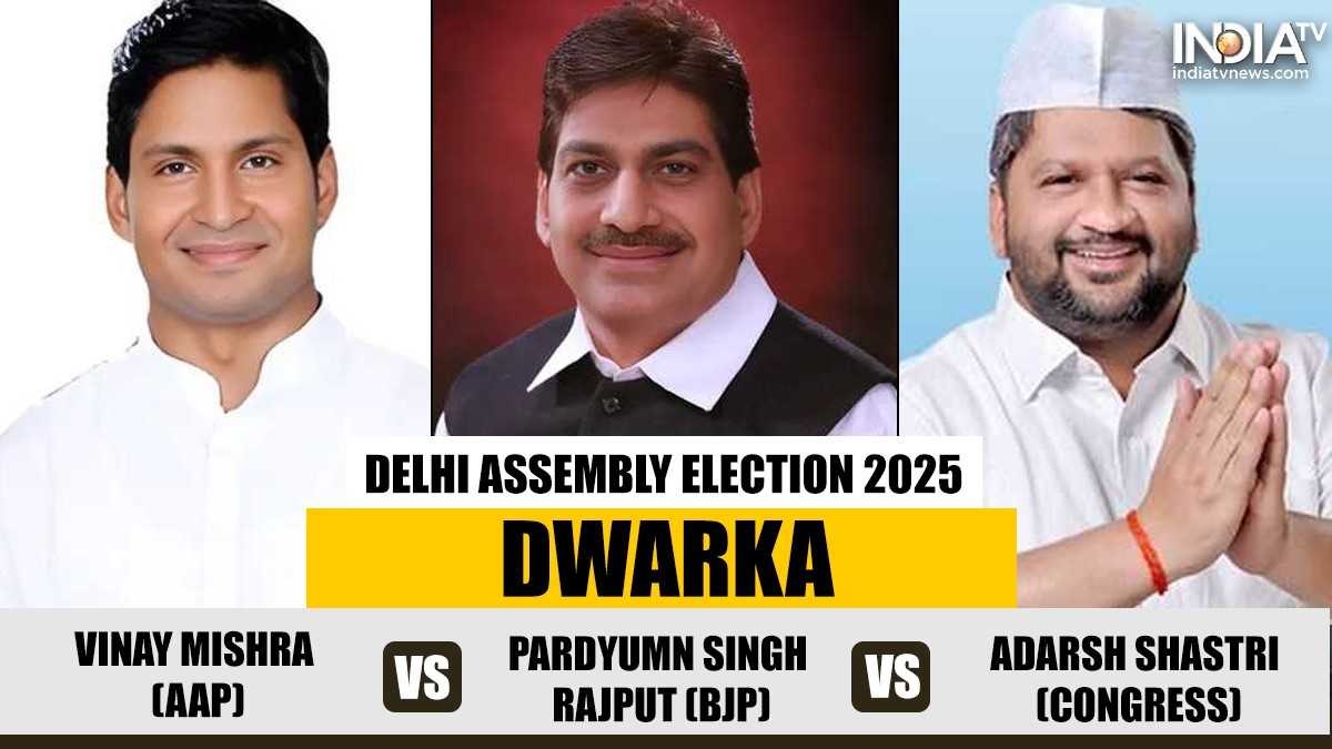 Dwarka Assembly Election 2025: Can AAP's Vinay Mishra retain seat against BJP and Congress' ex-MLAs?