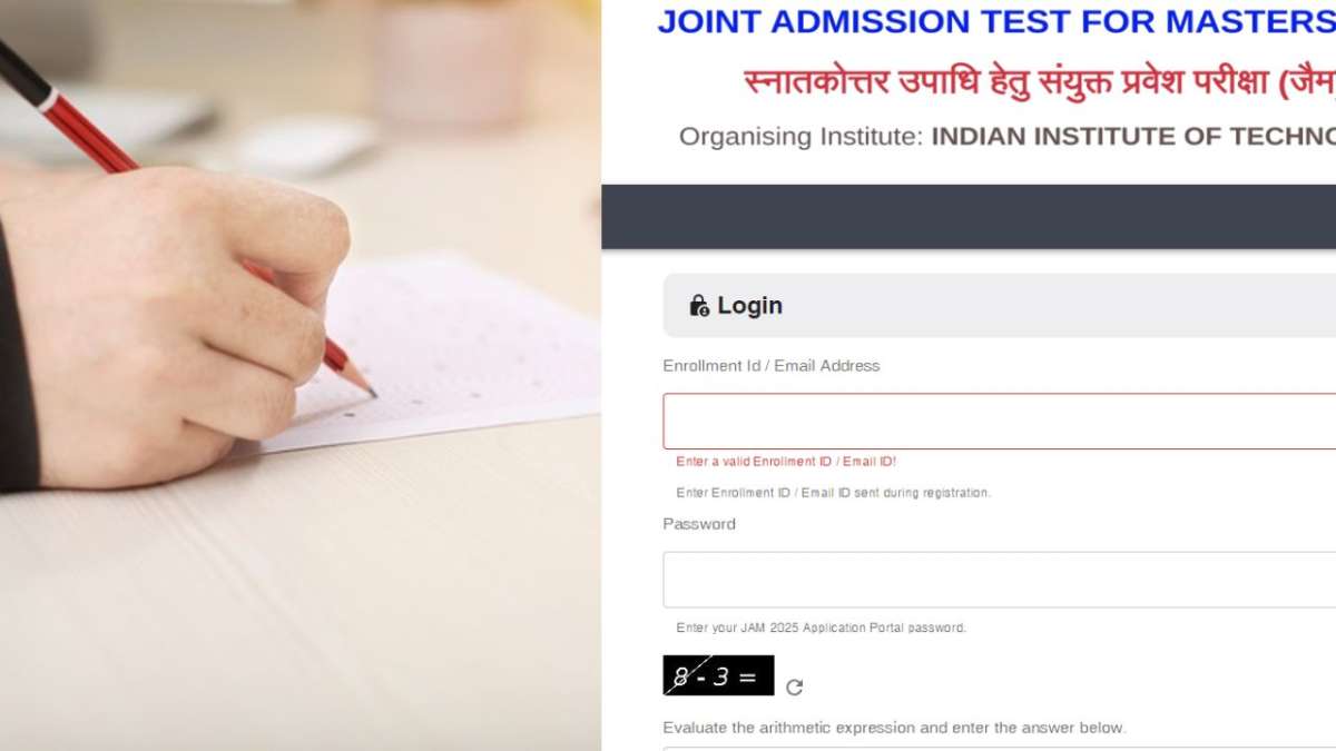 IIT JAM 2025 admit card released, how to download