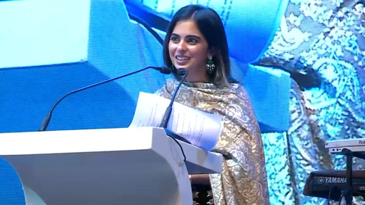 Isha Ambani proudly reflects on legacy at Jamnagar Refinery's 25th anniversary celebration