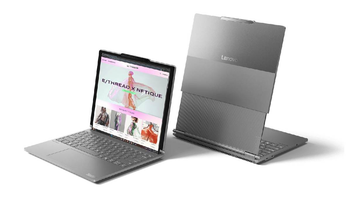 Lenovo unveiles world's first rollable display laptop at CES 2025, a groundbreaking innovation