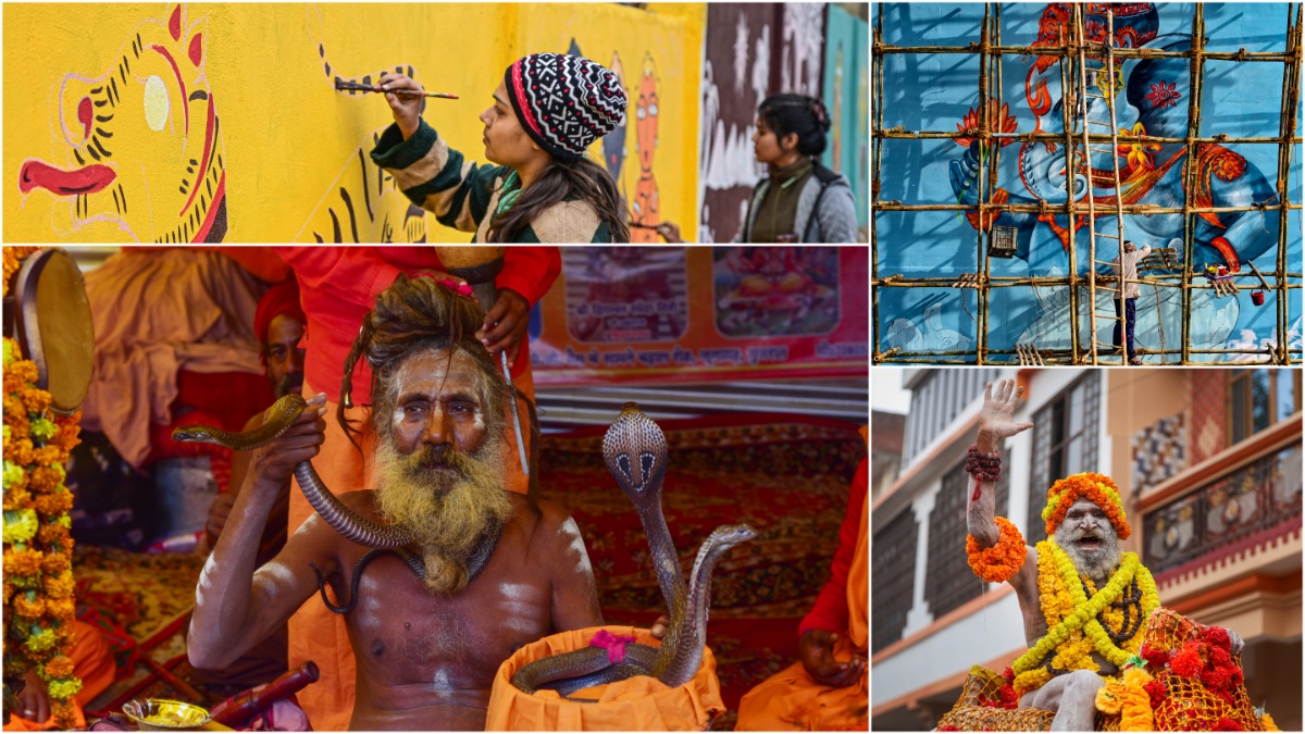 Mahakumbh 2025: Prayagraj transformed with multilingual signages, thematic decorations