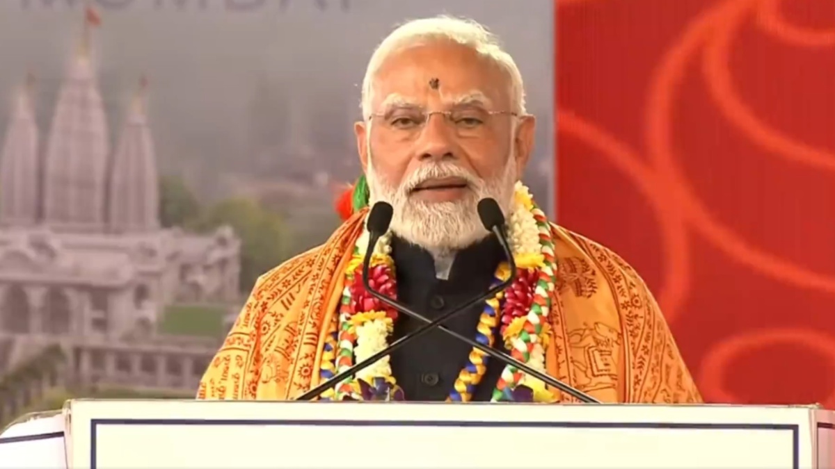 PM Modi inaugurates Asia's second largest ISKCON temple in Navi Mumbai