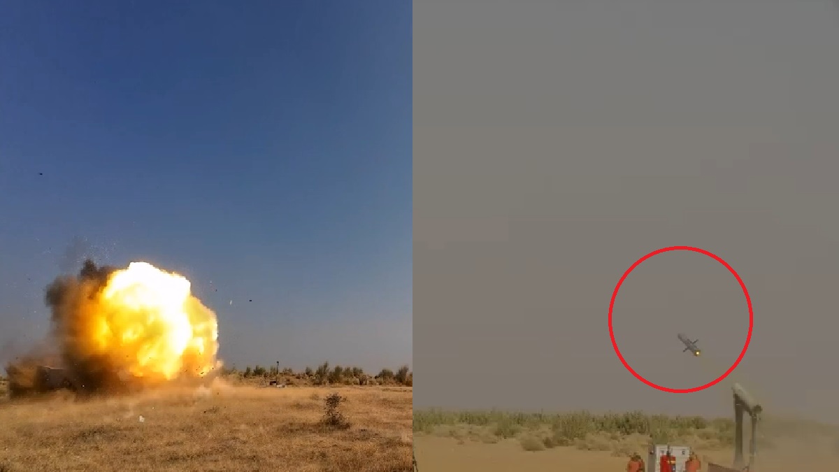 Nag Mk 2 tested successfully | Watch new version of anti-tank guided missile hitting target