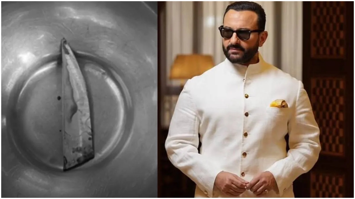 Saif Ali Khan attack case: Photo of part of knife removed from actor’s body released