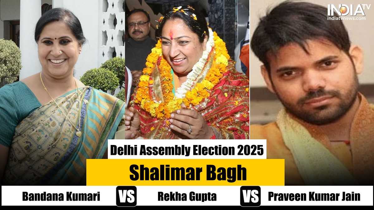 Shalimar Bagh Assembly Election: Will AAP's Bandana Kumari maintain her winning momentum in 2025?