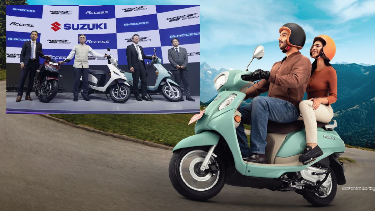 Auto Expo 2025: Suzuki Motorcycle India unveils e-Access Electric Scooter launched with 95 km range