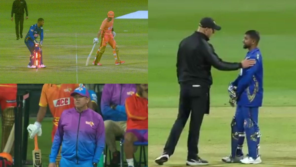 WATCH: Spirit of Cricket row sparked in ILT20 after Tom Curran leaves crease, gets run-out but called back