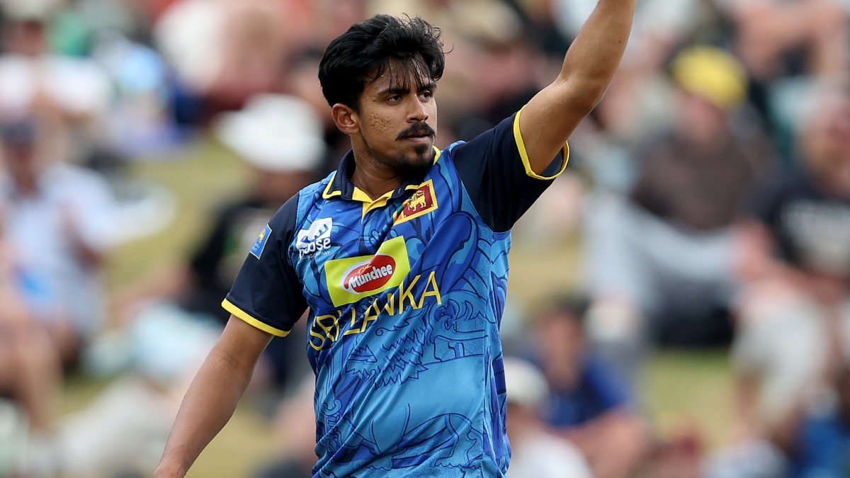 Maheesh Theekshana scripts history with an ODI hat-trick against New Zealand as Sri Lanka restrict Kiwis