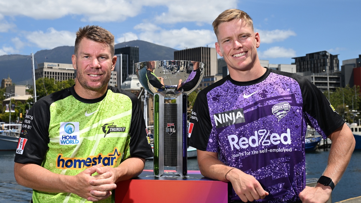 sydney thunder vs hobart hurricanes timeline