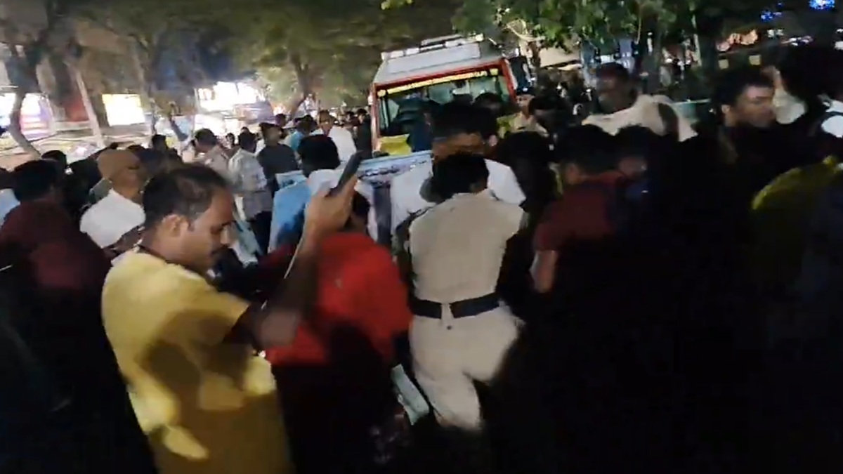 Tirupati stampede: Video shows exact moment of devotees jostling for distribution of darshan tickets