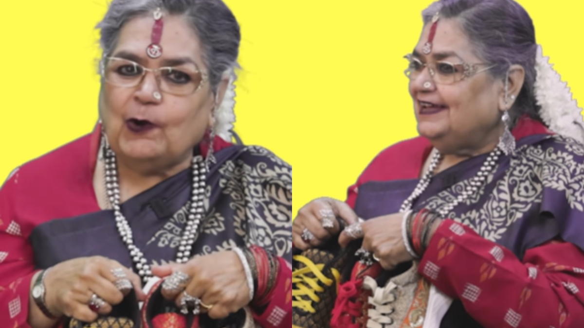 Viral Video of Usha Uthup flaunting her Kanjivaram sneakers left netizens impressed | Watch