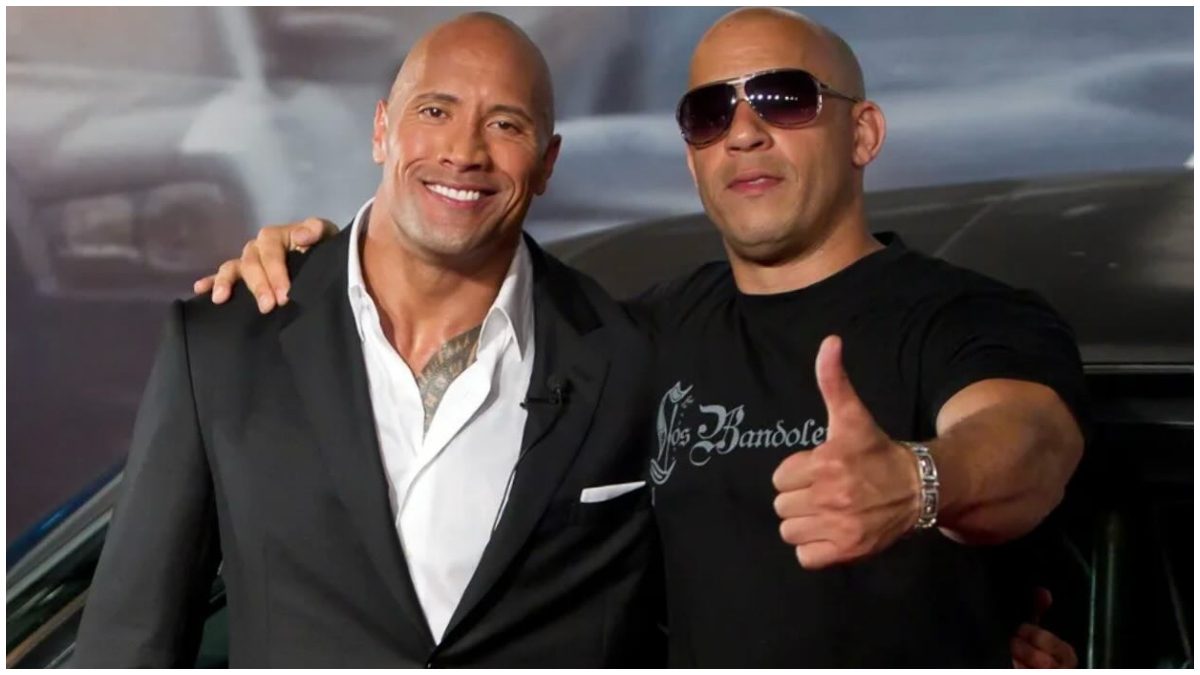 Vin Diesel shuts down feud rumours with Dwayne Johnson, shares picture with him post Golden Globes