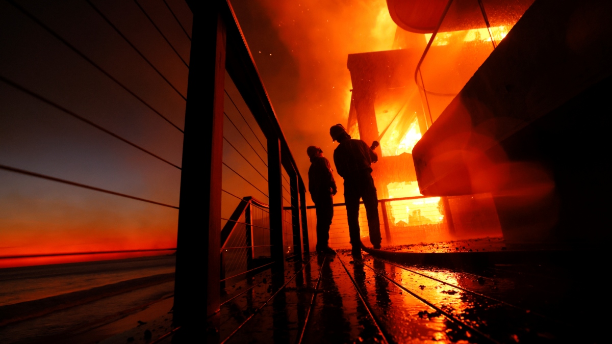 Ravaged homes to slumped cars: Wildfires in Los Angeles kill 5, force thousands to flee