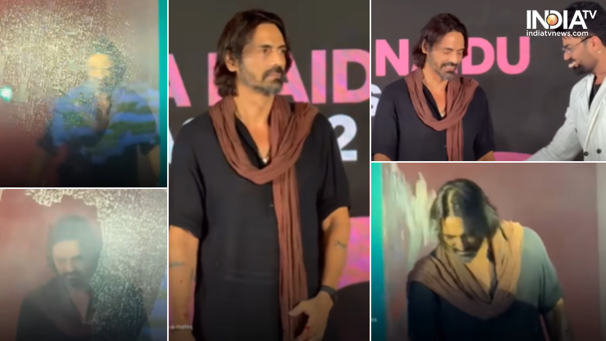 Arjun Rampal gets injured while making entry at Netflix event for his upcoming show, Rana Naidu 2