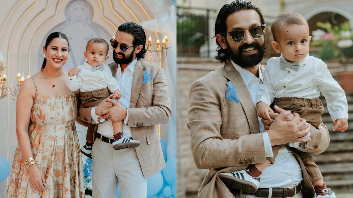 Vikrant Massey, Sheetal Thakur reveal their son Vardaan’s face from his first birthday | See Photos