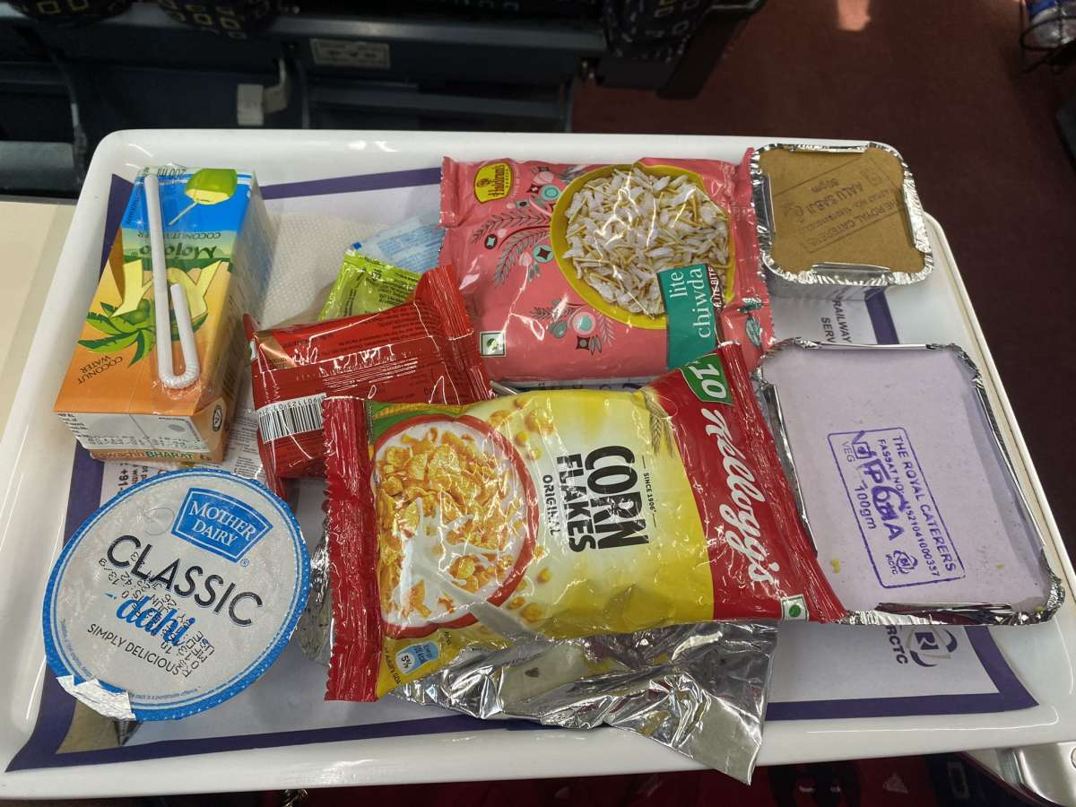 Vande Bharat train passengers can buy food onboard even if they opt out during ticket booking