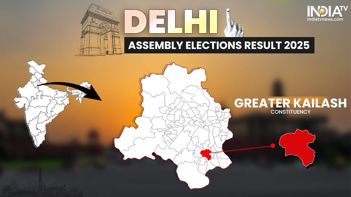Greater Kailash Assembly Election Results 2025 LIVE Can Saurabh