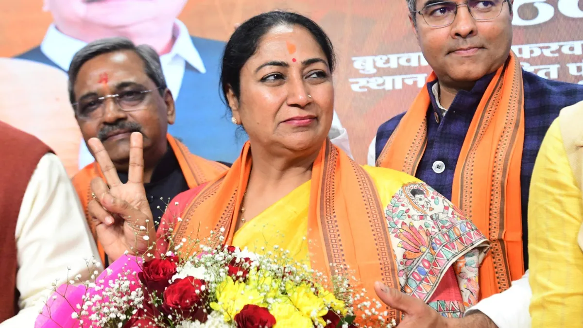 BJP leader and Delhi Chief Minister-designate Rekha Gupta.