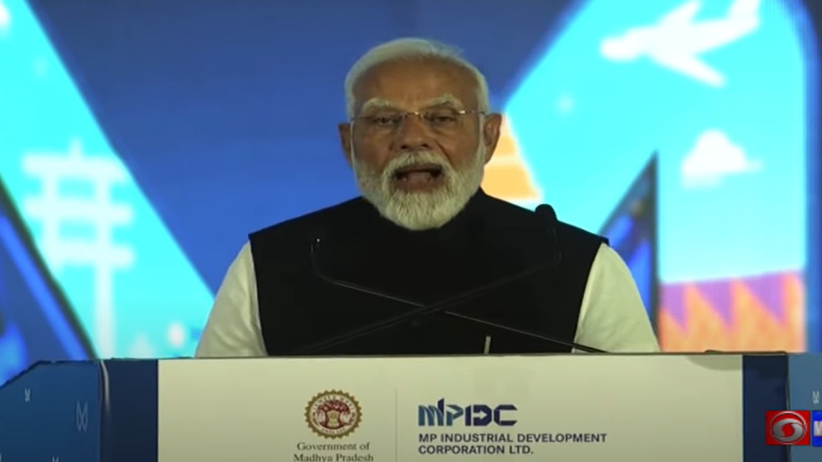 PM Modi at Global Investors Summit: 'India emerging as top supply chain for global aerospace firms'