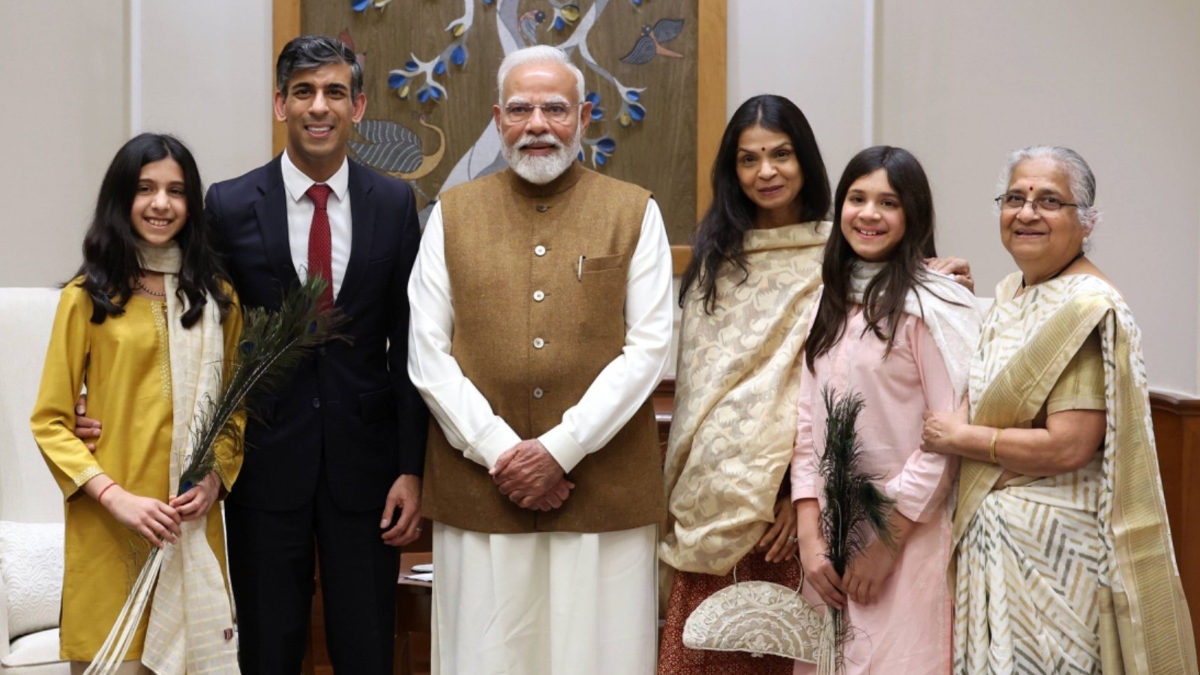 PM Modi meets former UK PM Rishi Sunak and his family, calls him 'great friend of India'