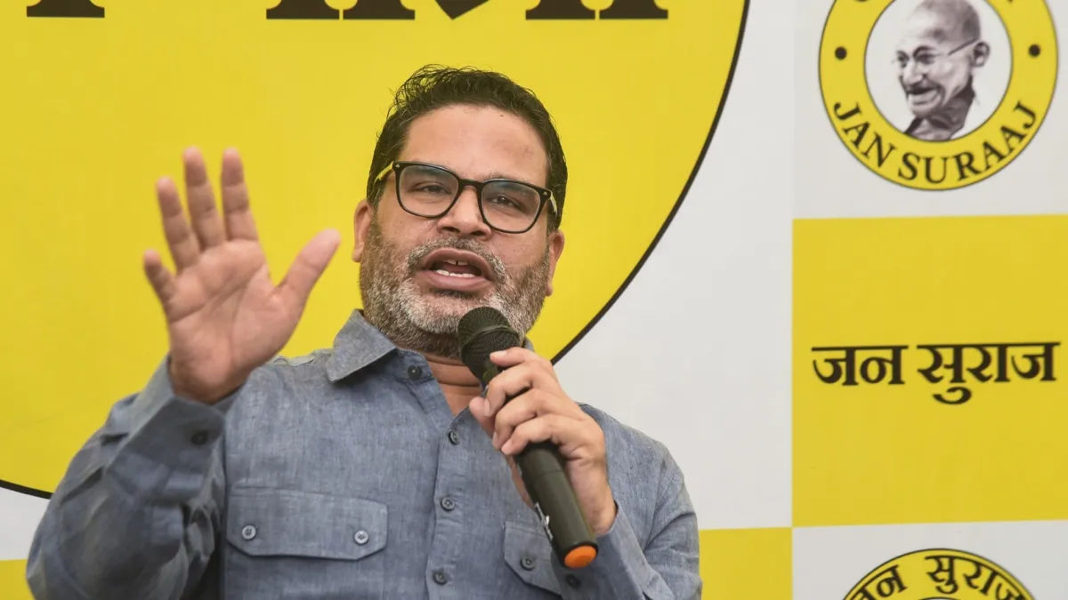 Jan Suraaj Party founder Prashant Kishor