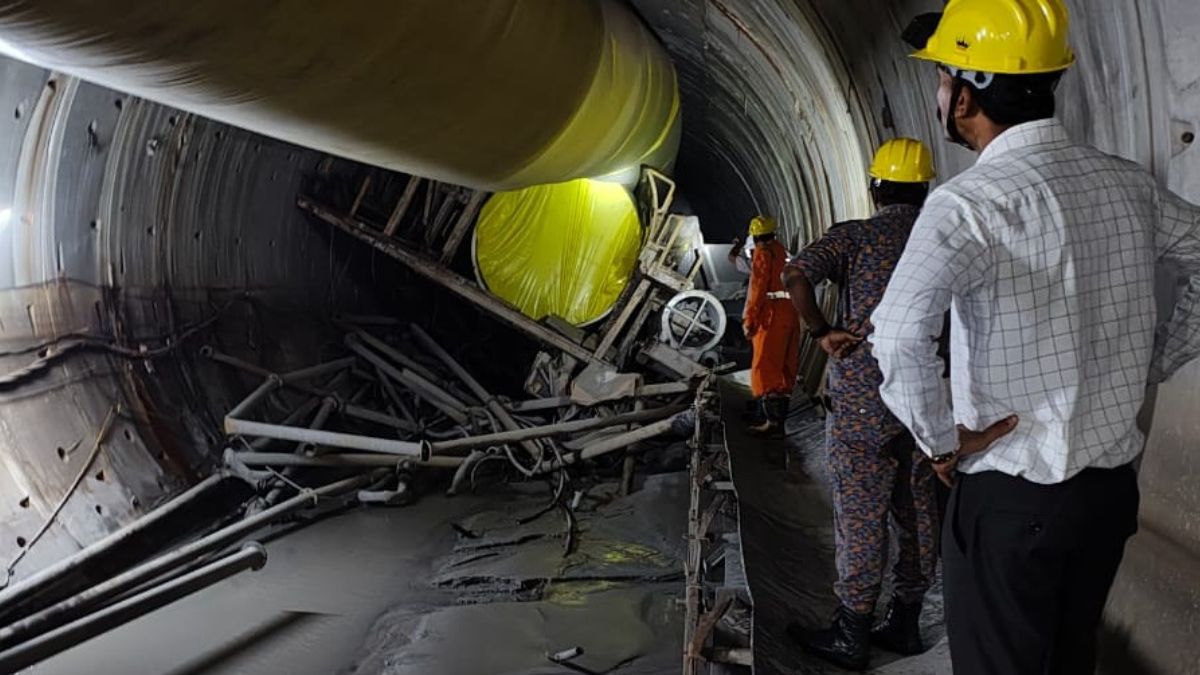 Telangana tunnel collapse: Rescue teams inch closer to eight trapped workers inside SLBC tunnel