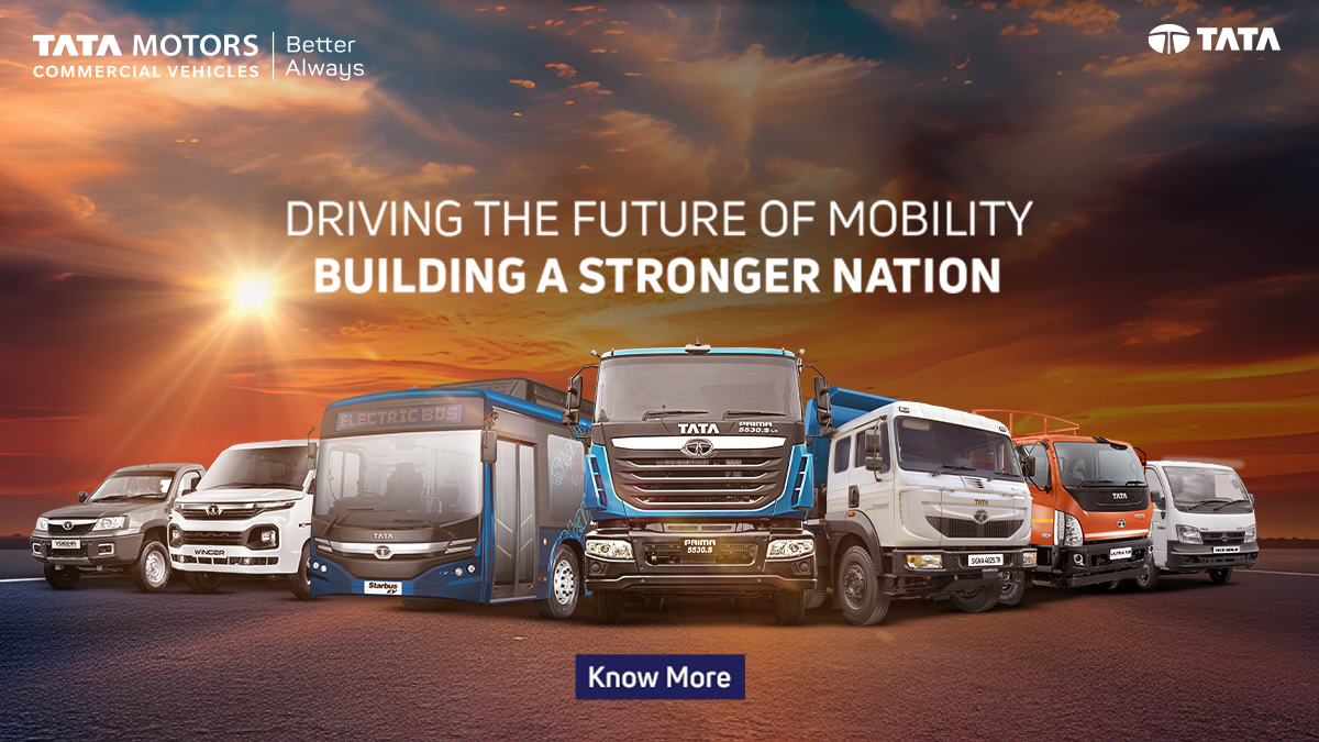 Tata Motors Showcases Future-Ready Commercial Vehicles at Bharat Mobility Global Expo 2025