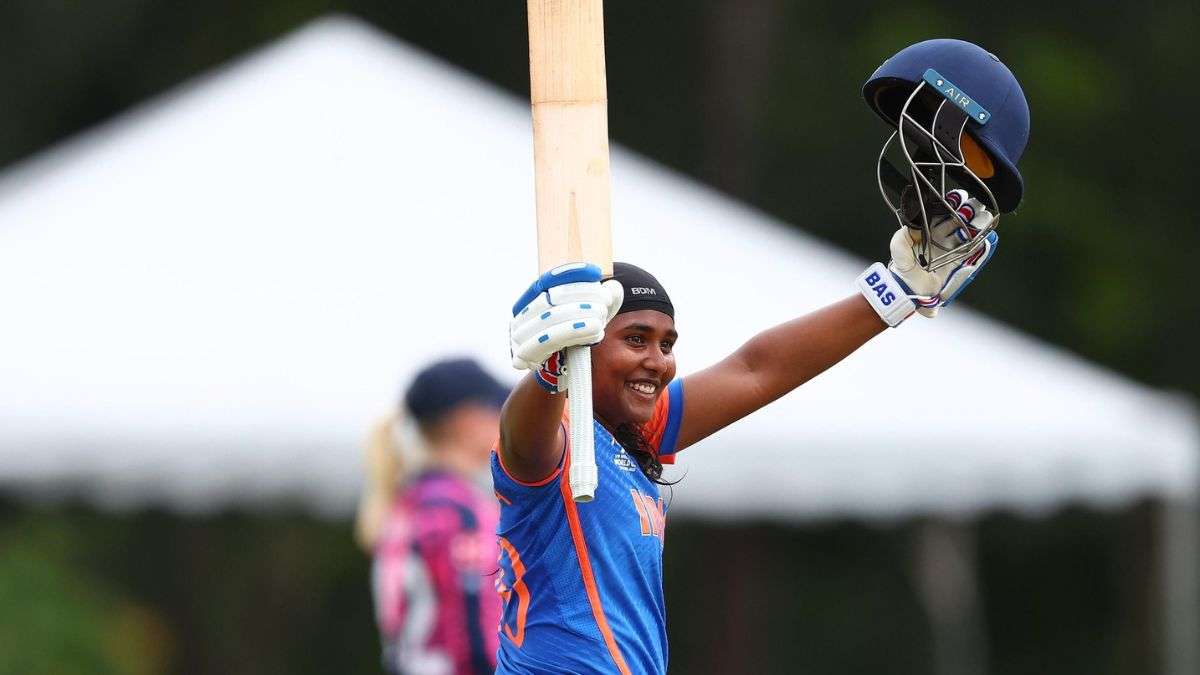 trisha gongadi on cusp of creating all time record in u19 women s t20 world cup final against sa