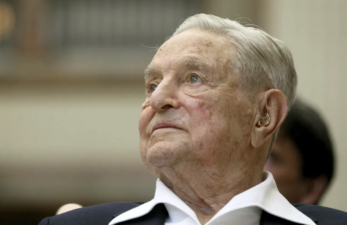 95-year-old Hungarian-born Soros is an American businessman.