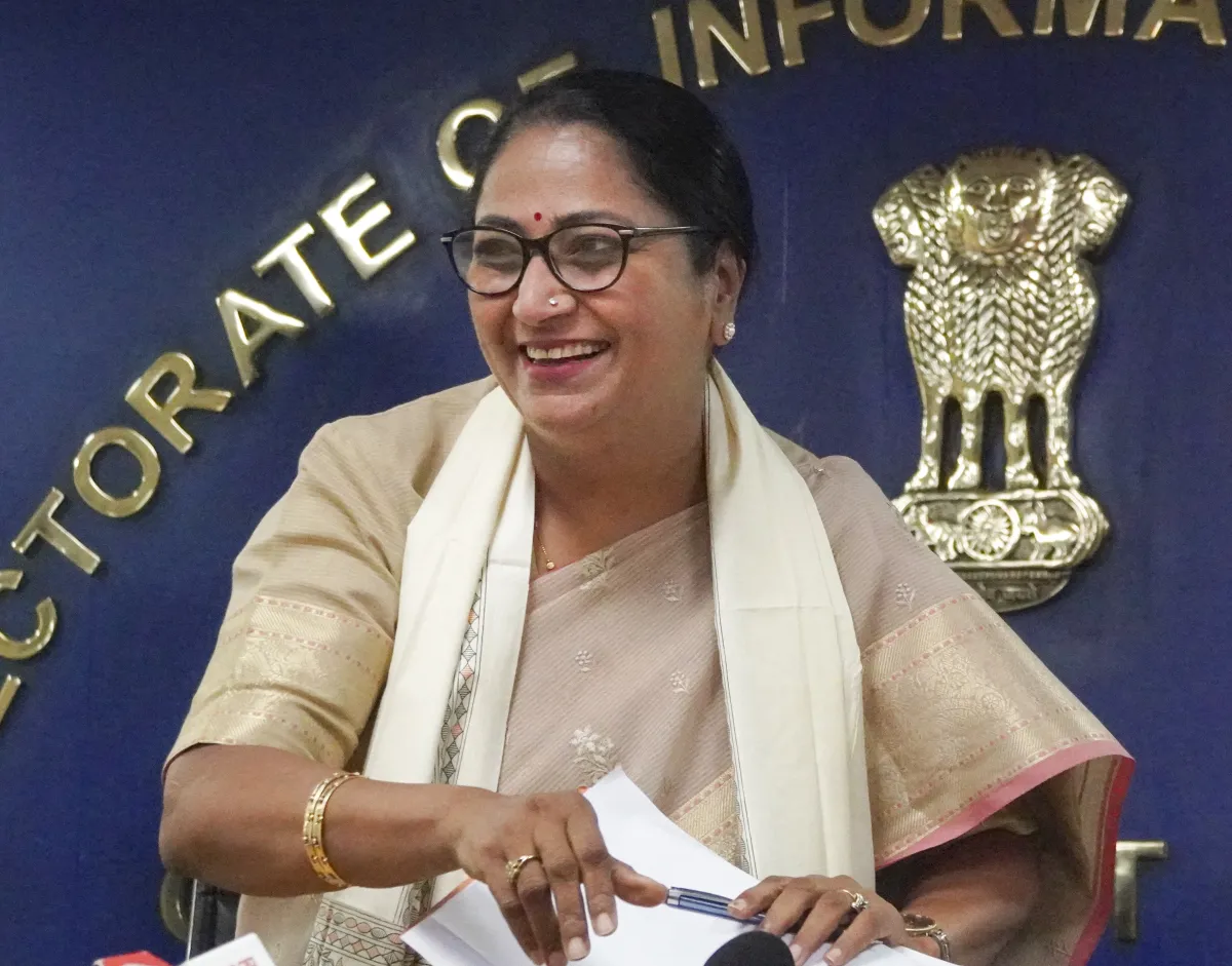 Delhi CM Rekha Gupta