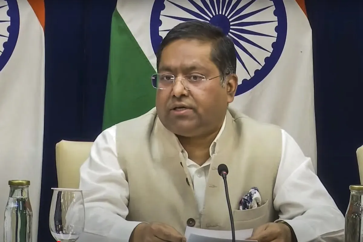 Ministry of External Affairs spokesperson Randhir Jaiswal