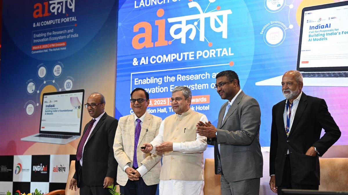 Ashwini Vaishnaw unveils IndiaAI compute portal, AIKosha dataset platform, other AI initiatives