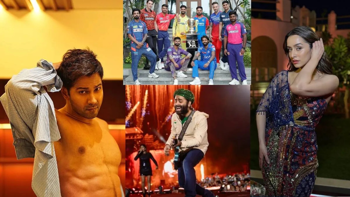 IPL 2025: Bollywood stars set to light up opening ceremony with Shraddha Kapoor, Varun Dhawan, Arijit Singh