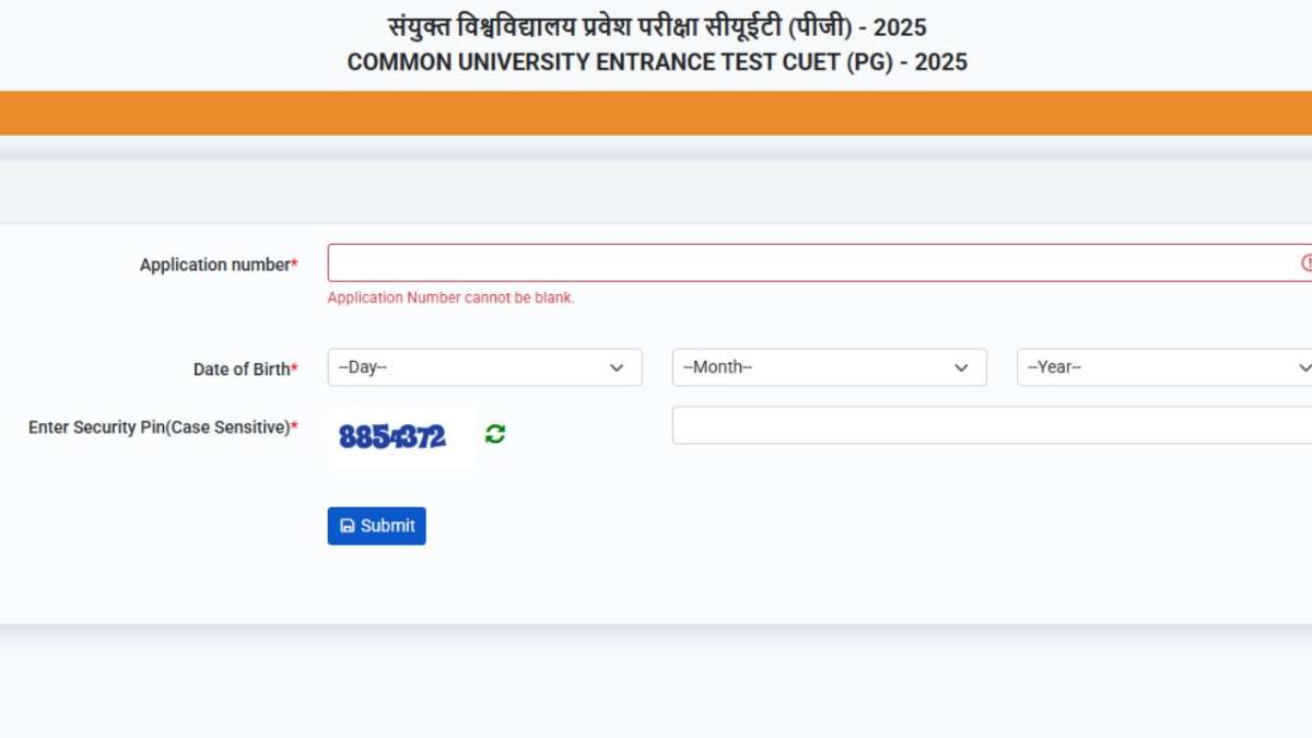 CUET PG 2025 city intimation slip released, how to download