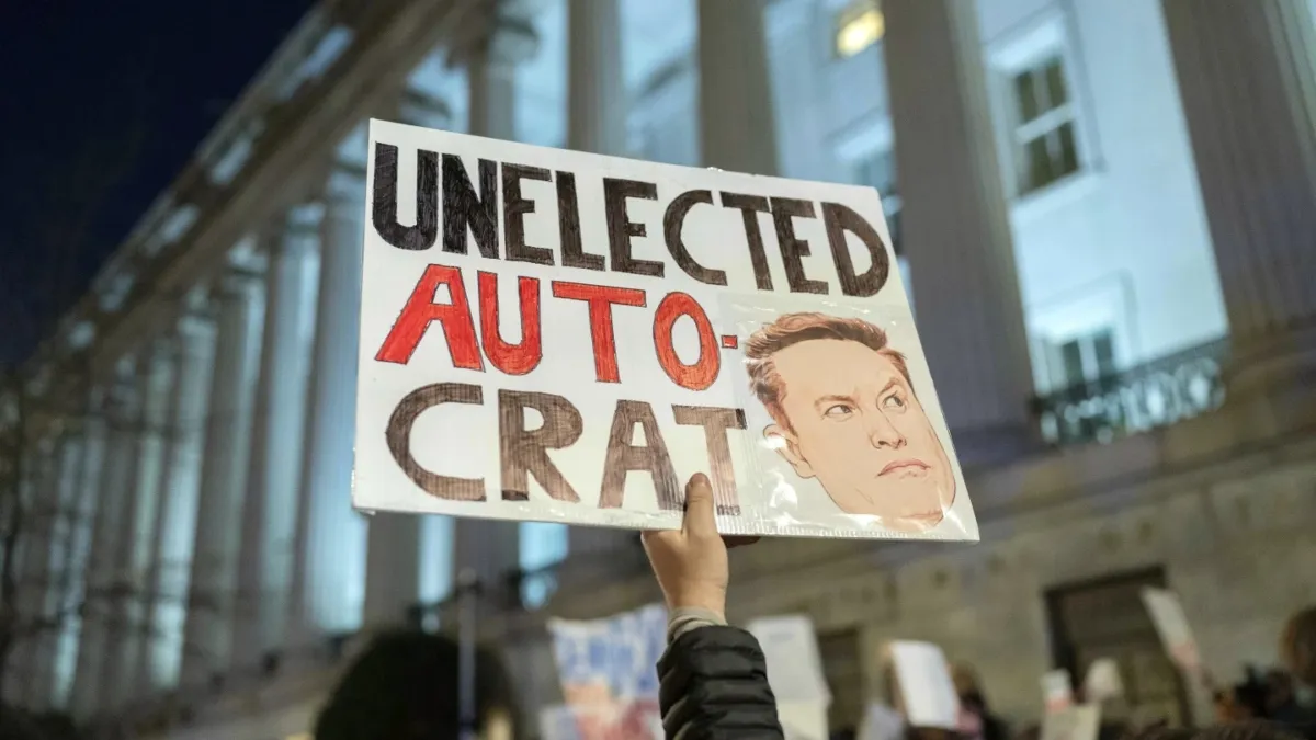 Elon Musk has attracted criticism in Trump's second term. 