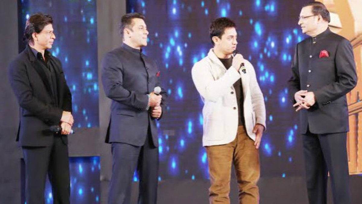 Aamir Khan speaks about his film with Salman Khan, Shah Rukh Khan at 60th birthday celebration