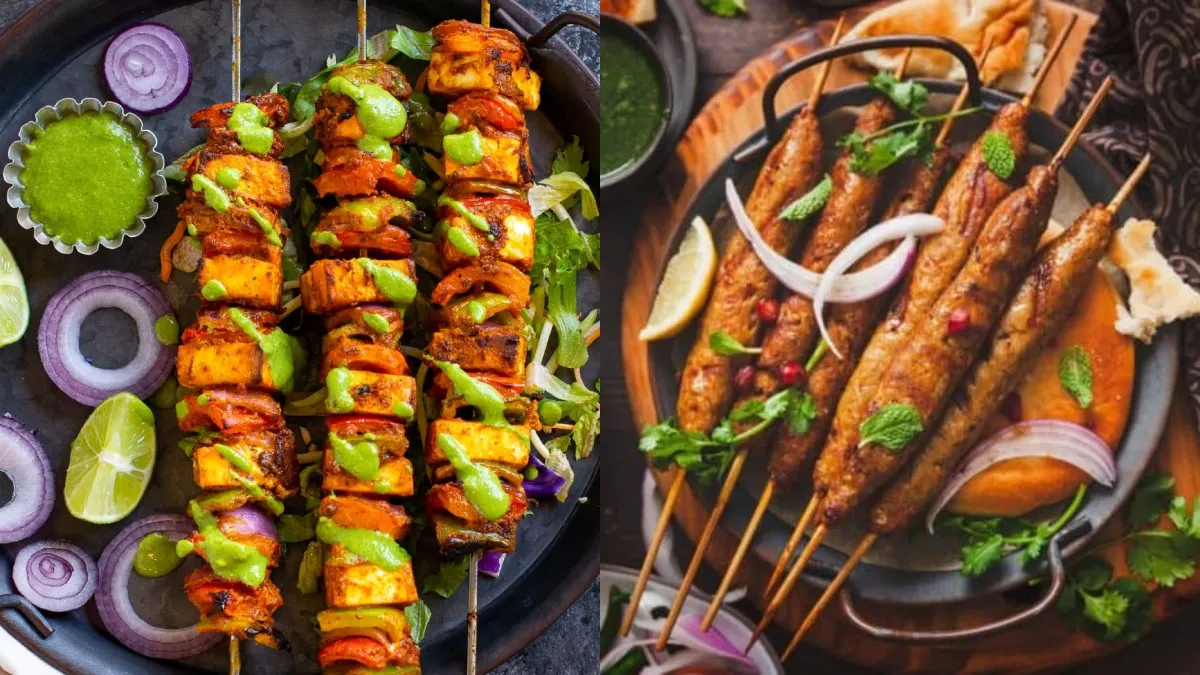 5 types of kebabs for the Iftar party.