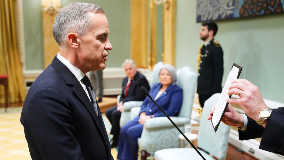 Mark Carney sworn in as Canada's new Prime Minister amid strained US ties