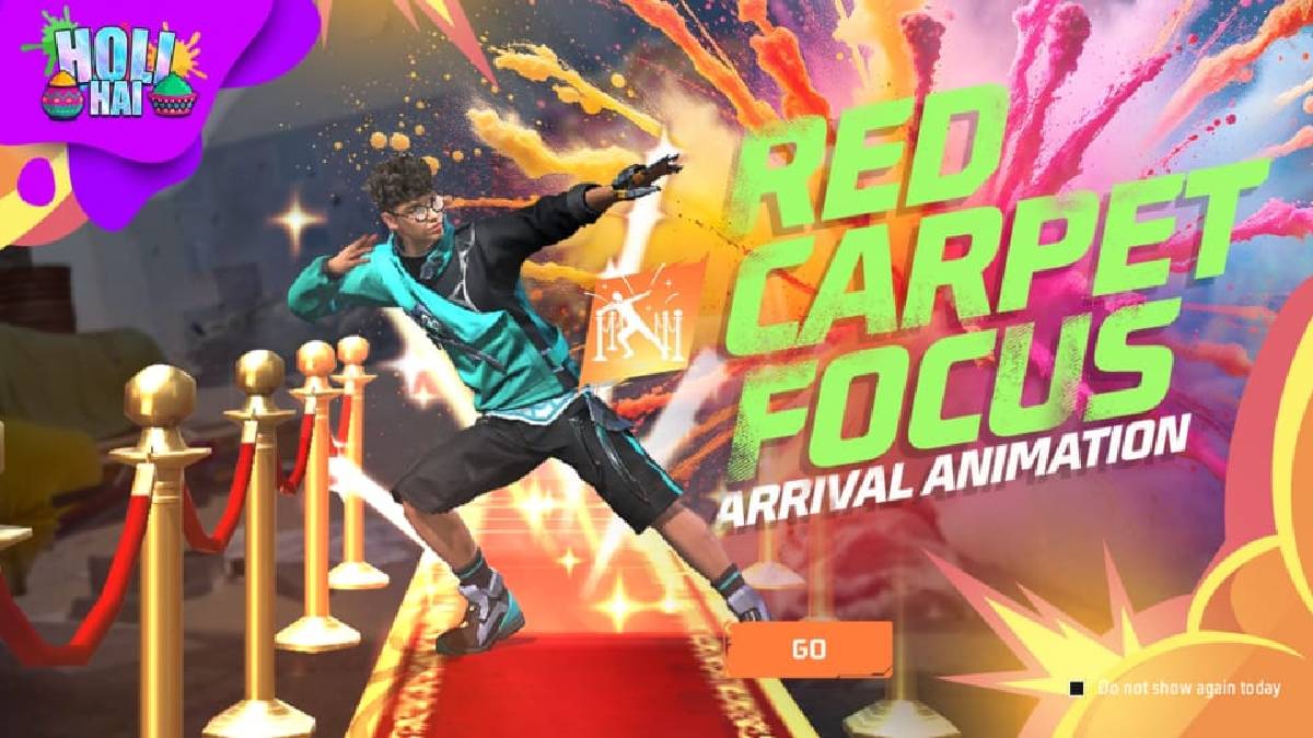 Free Fire rolls out Holi special 'Red Carpet Focus' event with many ...