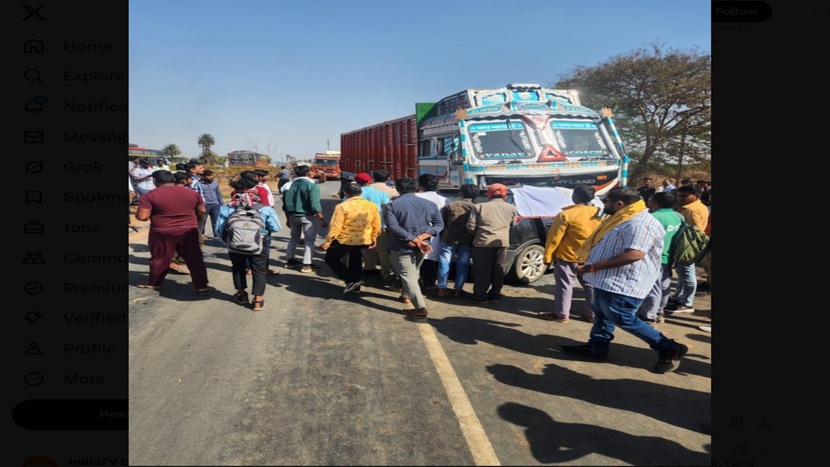 Chhattisgarh car hits truck on national highway in Raipur deaths ...