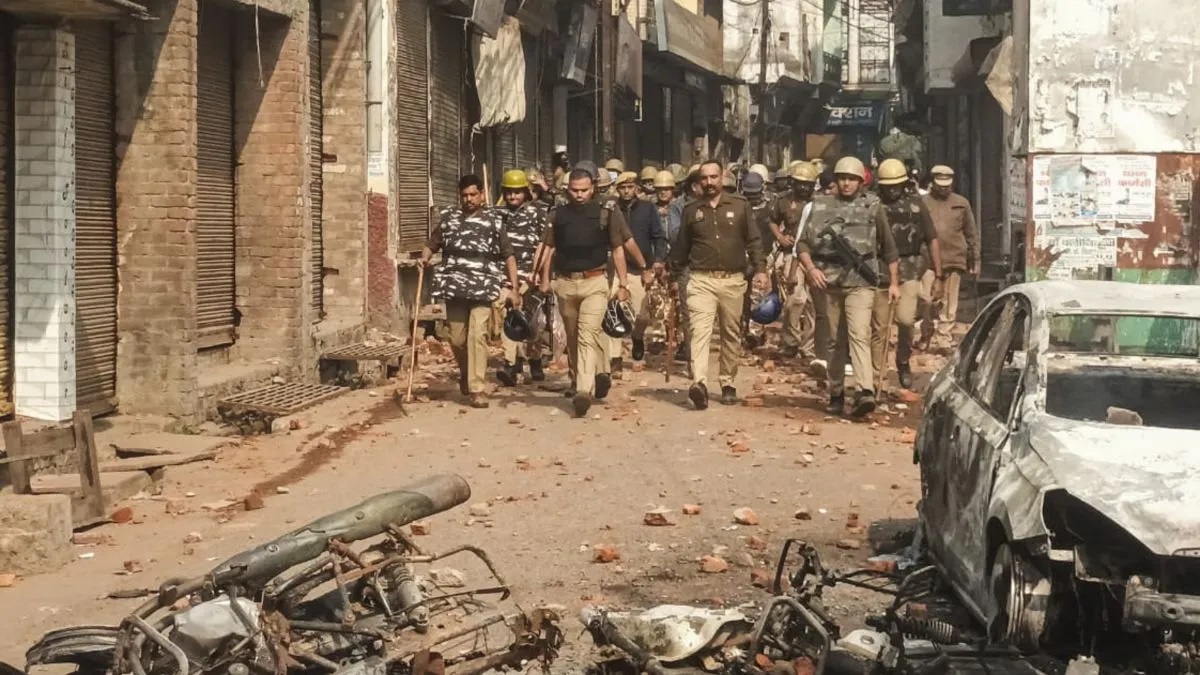 UP: Police outpost being built in Sambhal from bricks, stones used in violence; 4 killed in clashes last year