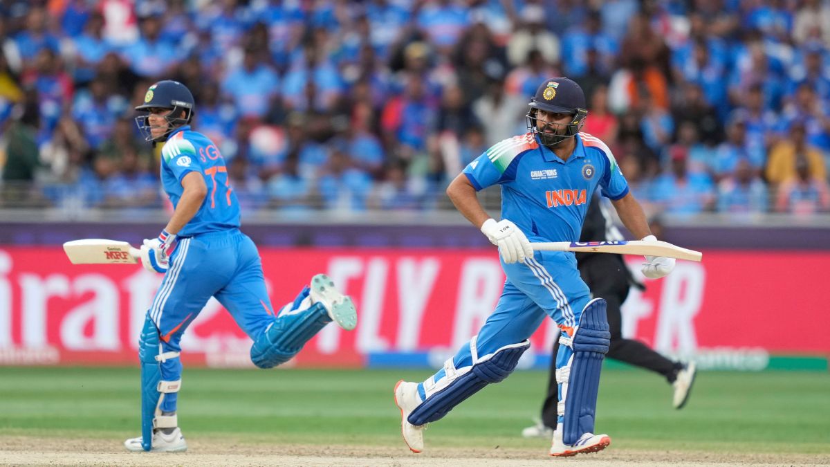 Rohit-Gill duo repeat Tendulkar-Ganguly's feat after 25 years in Champions Trophy final vs New Zealand