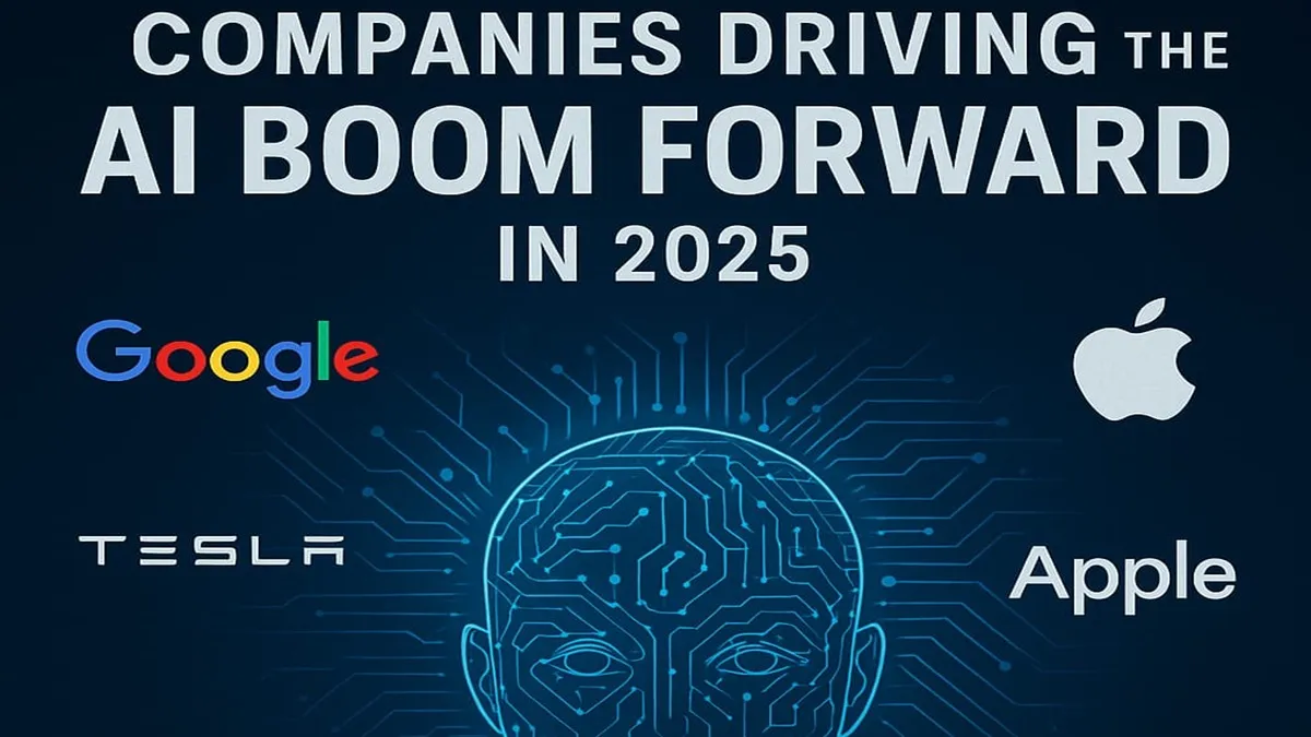 Companies Driving The AI Boom Forward in 2025