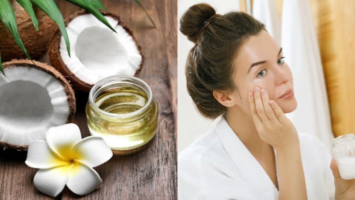5 surprising benefits of applying coconut oil after your bath for soft, nourished skin | Beauty News – India TV