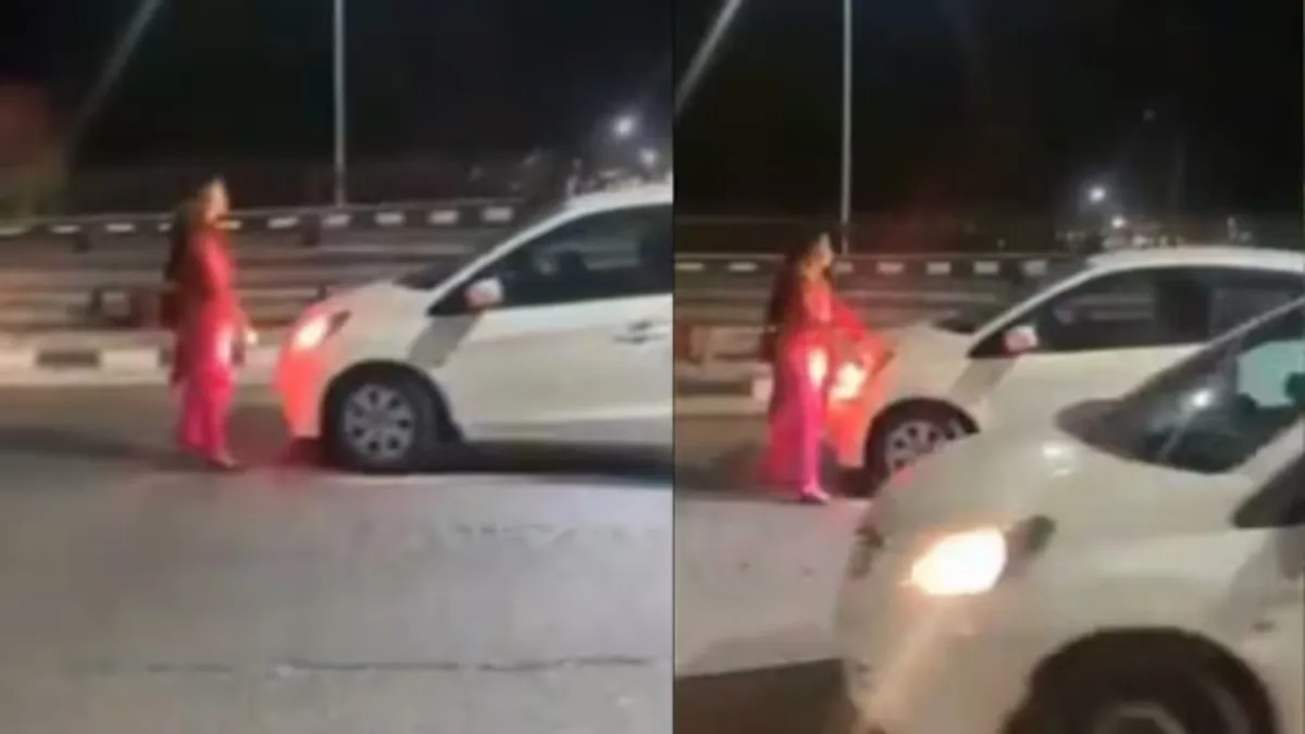 Drunk woman creates chaos on Haridwar highway; video goes viral | WATCH ...