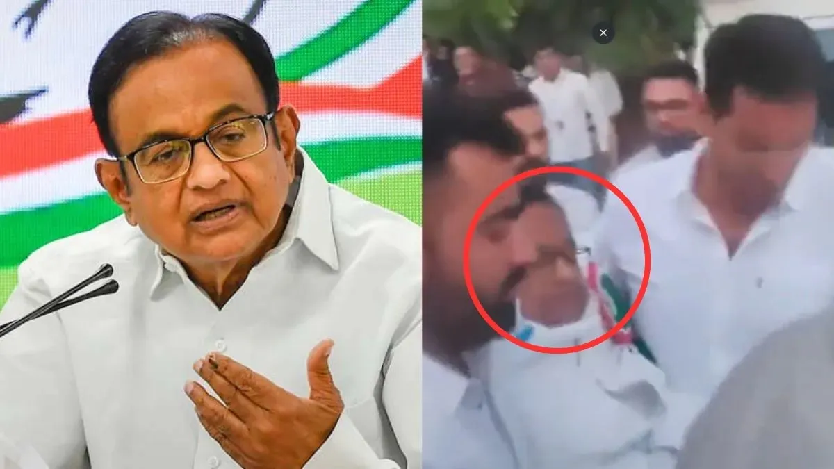 Congress leader P Chidambaram 