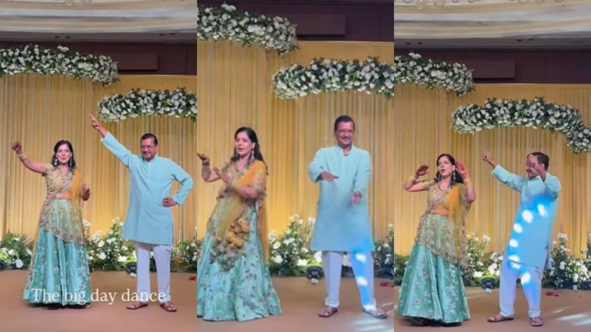 Arvind Kejriwal and Sunita Kejriwal