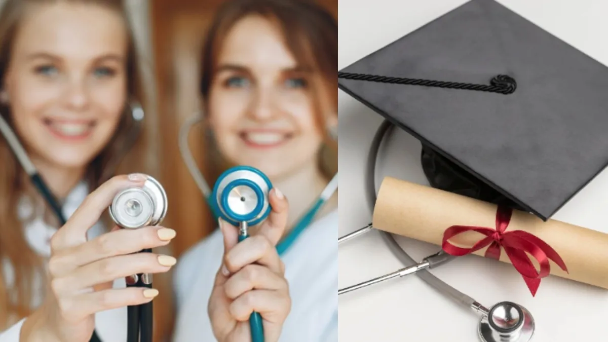 Twin sisters from Gujarat score same marks in MBBS.