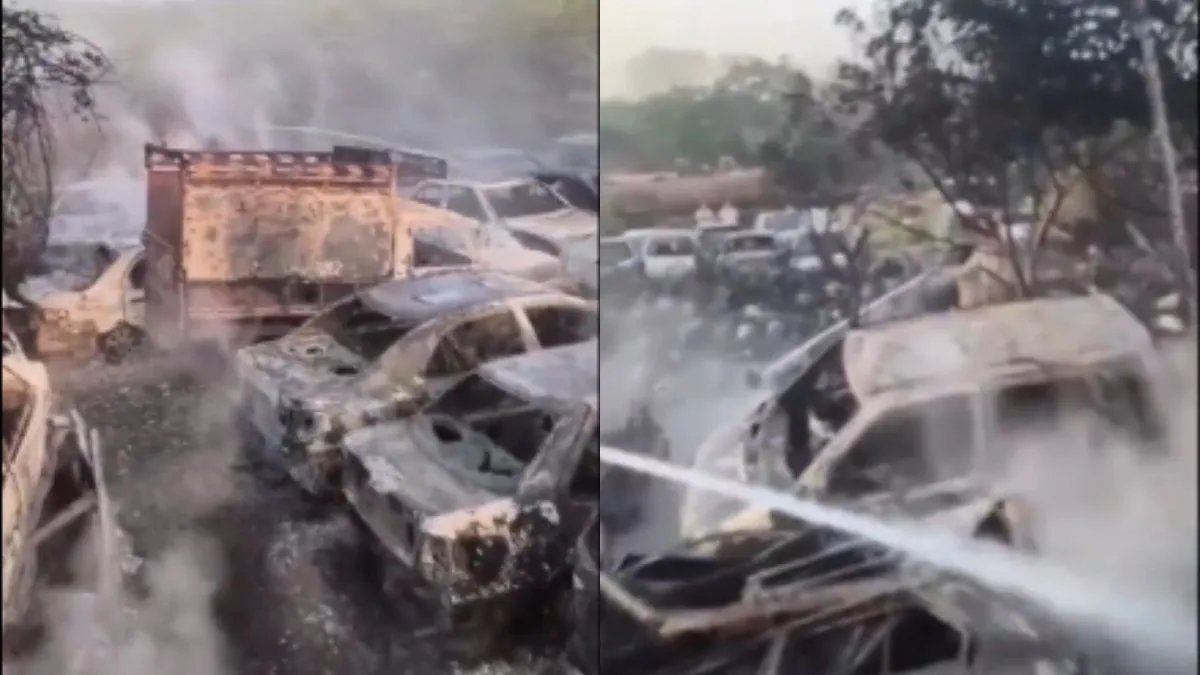 Cooling of the area is underway. 