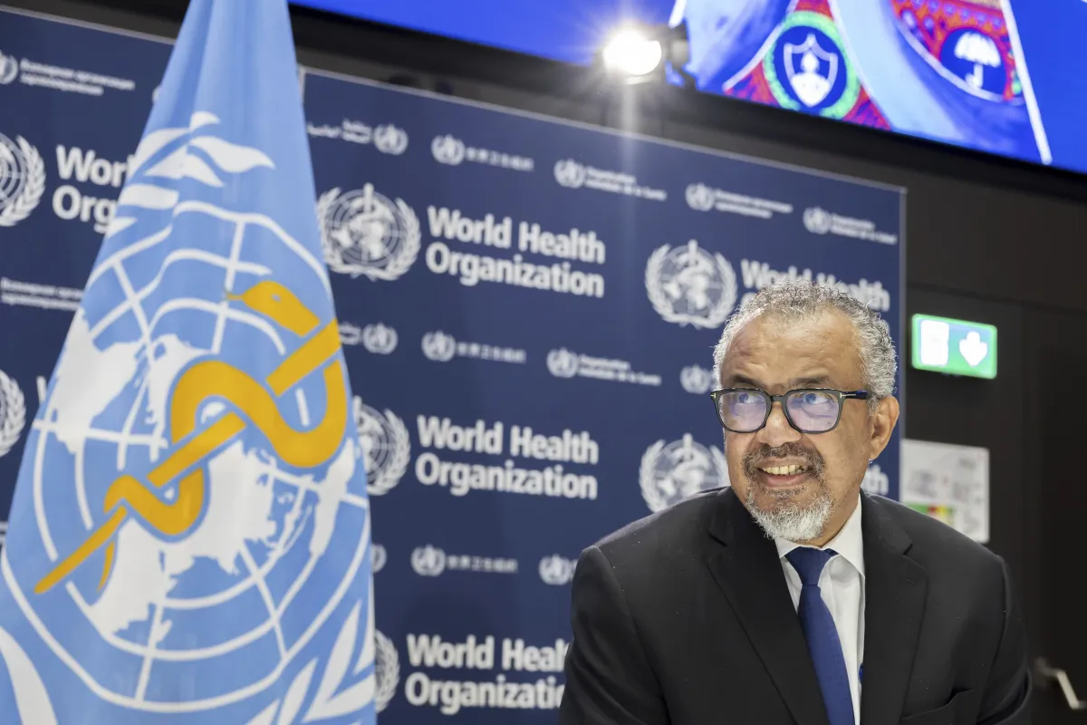 WHO Director-General Tedros Adhanom Ghebreyesus